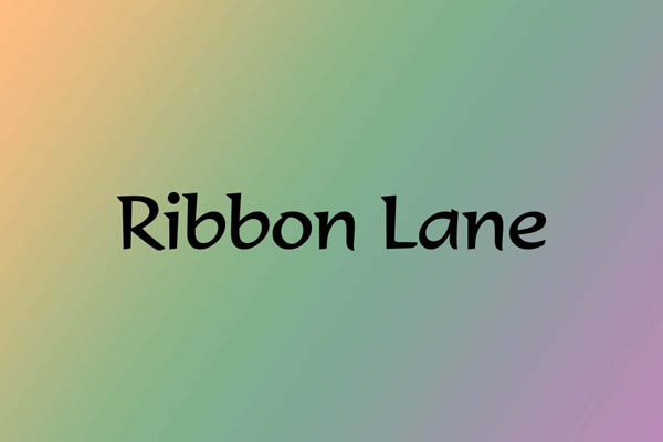 Ribbon lane